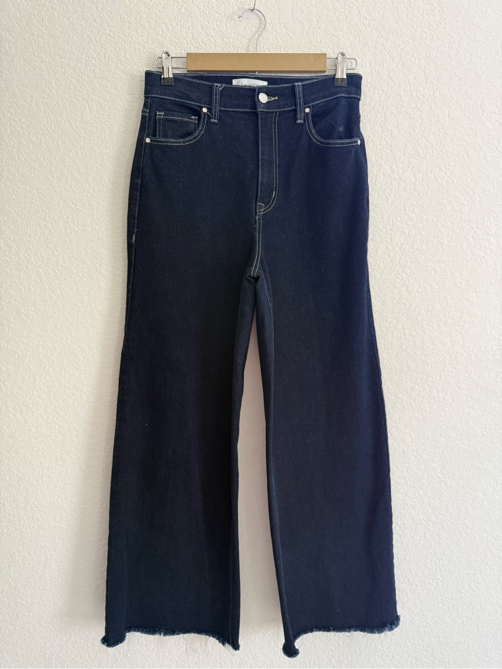 Level 99 Dark Blue Wide Leg Jeans Size 29 - Picture 2 of 13